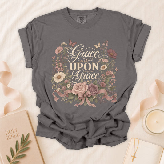 Grace Upon Grace Christian T-Shirt