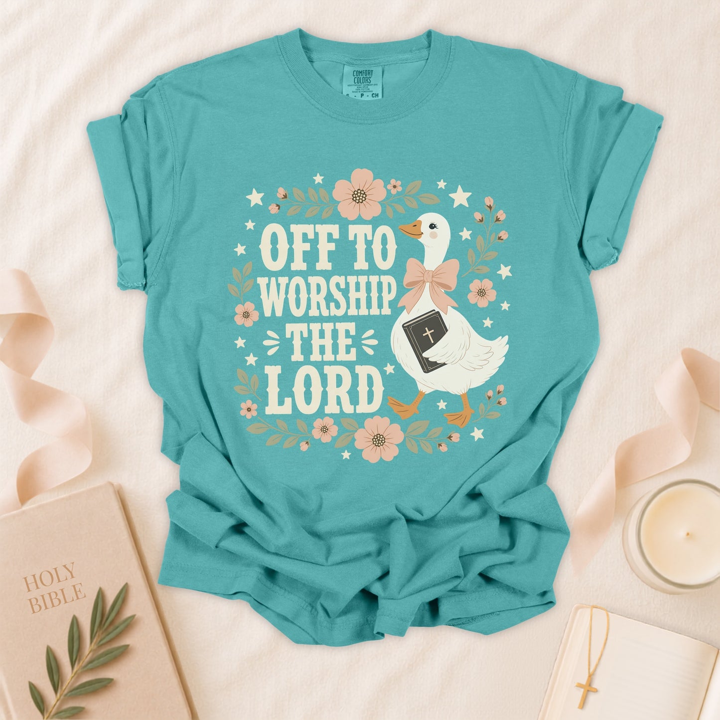 Off To Worship The Lord Christian T-Shirt