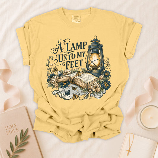 A Lamp Unto My Feet Christian T-Shirt