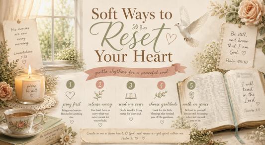 Soft Ways to Reset Your Heart: 5 Gentle Rhythms for a Peaceful Soul
