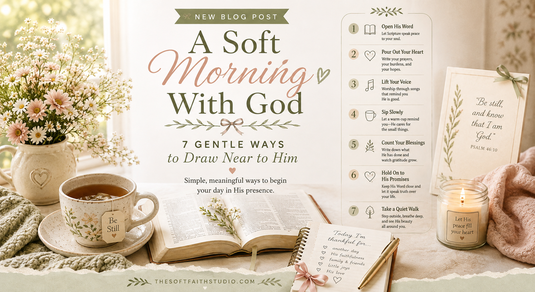 A Soft Morning With God: 7 Gentle Ways to Draw Near to Him
