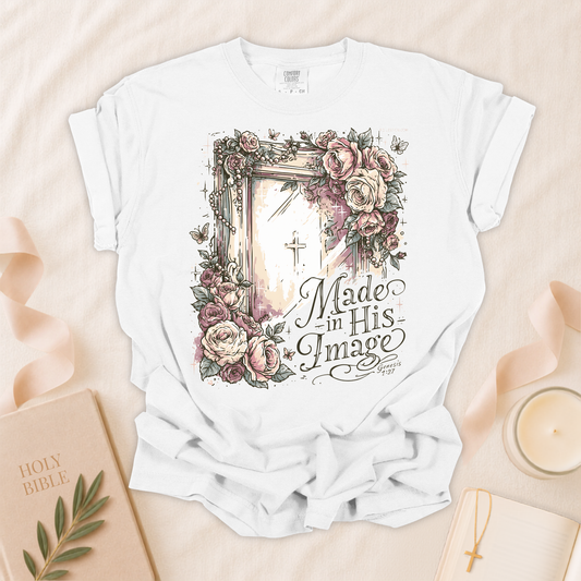 Made In His Image Christian T-Shirt