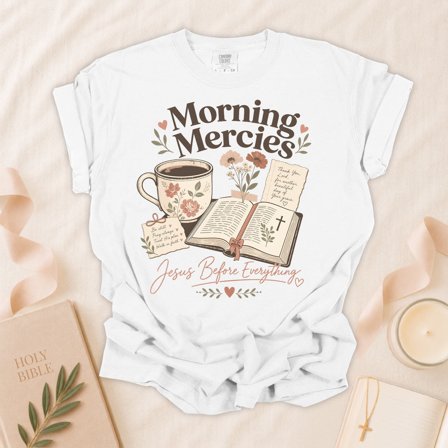 Morning Mercies Christian T-Shirt