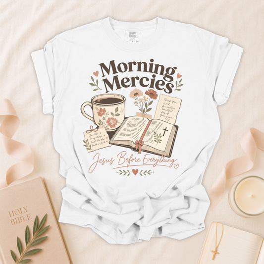 Morning Mercies Christian T-Shirt