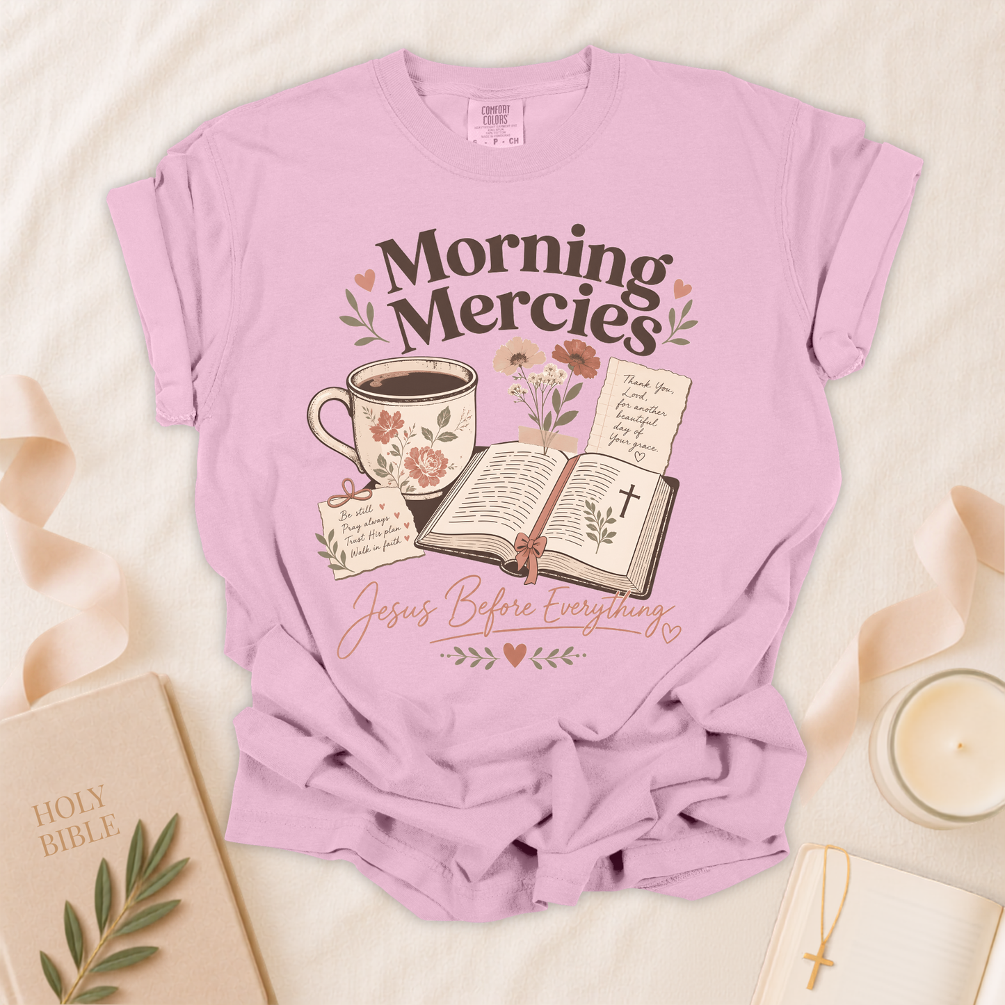 Morning Mercies Christian T-Shirt