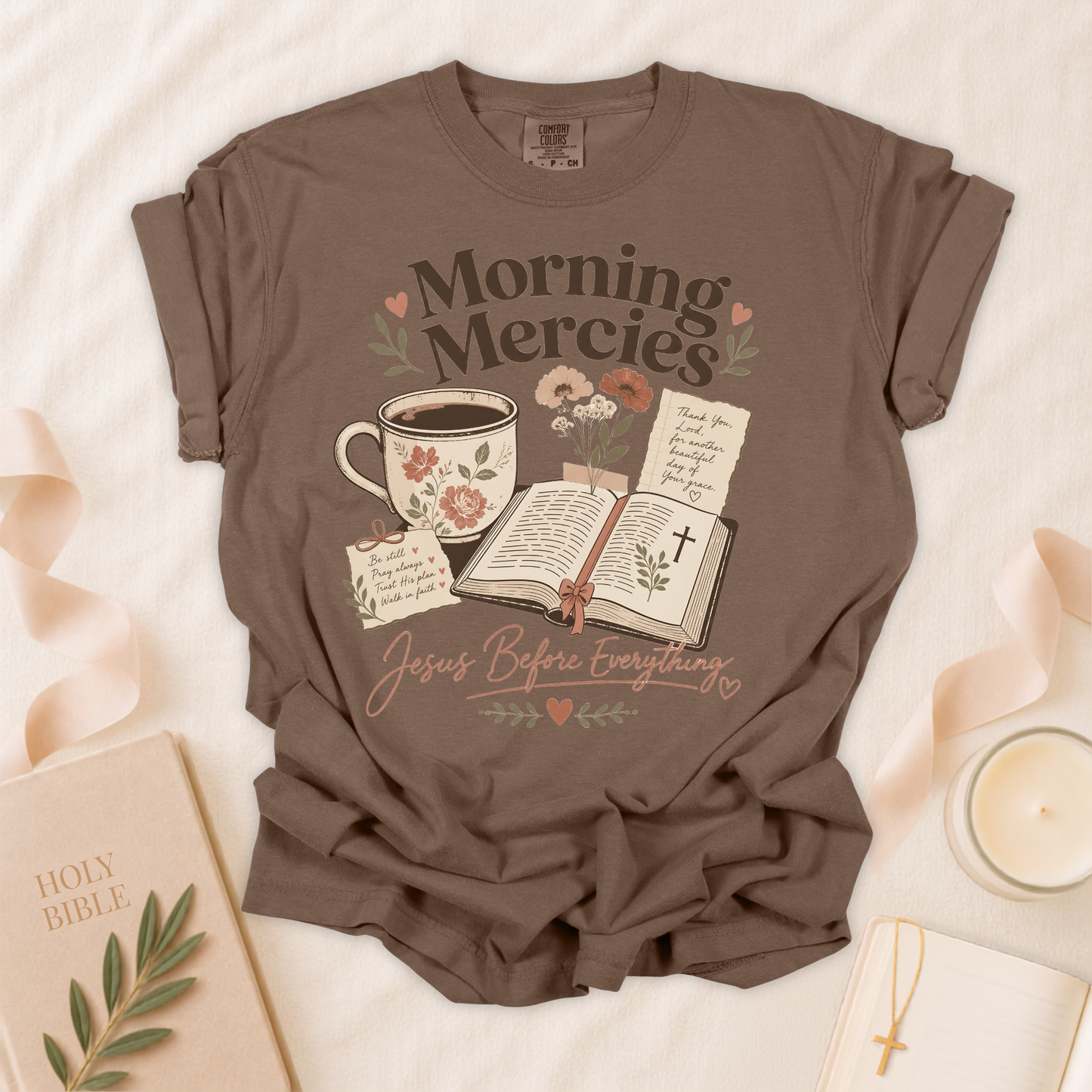 Morning Mercies Christian T-Shirt