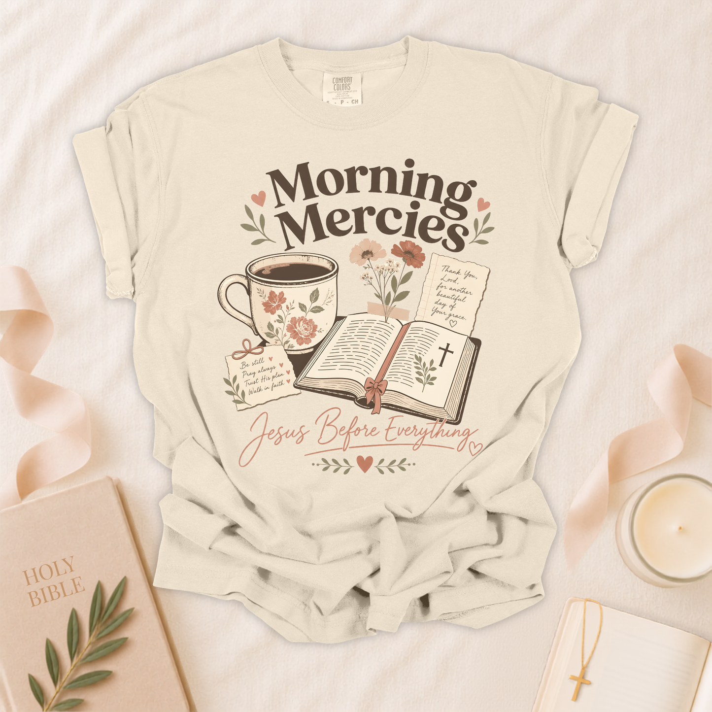 Morning Mercies Christian T-Shirt