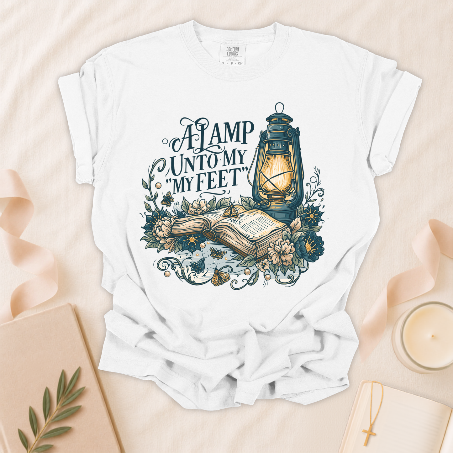 A Lamp Unto My Feet Christian T-Shirt