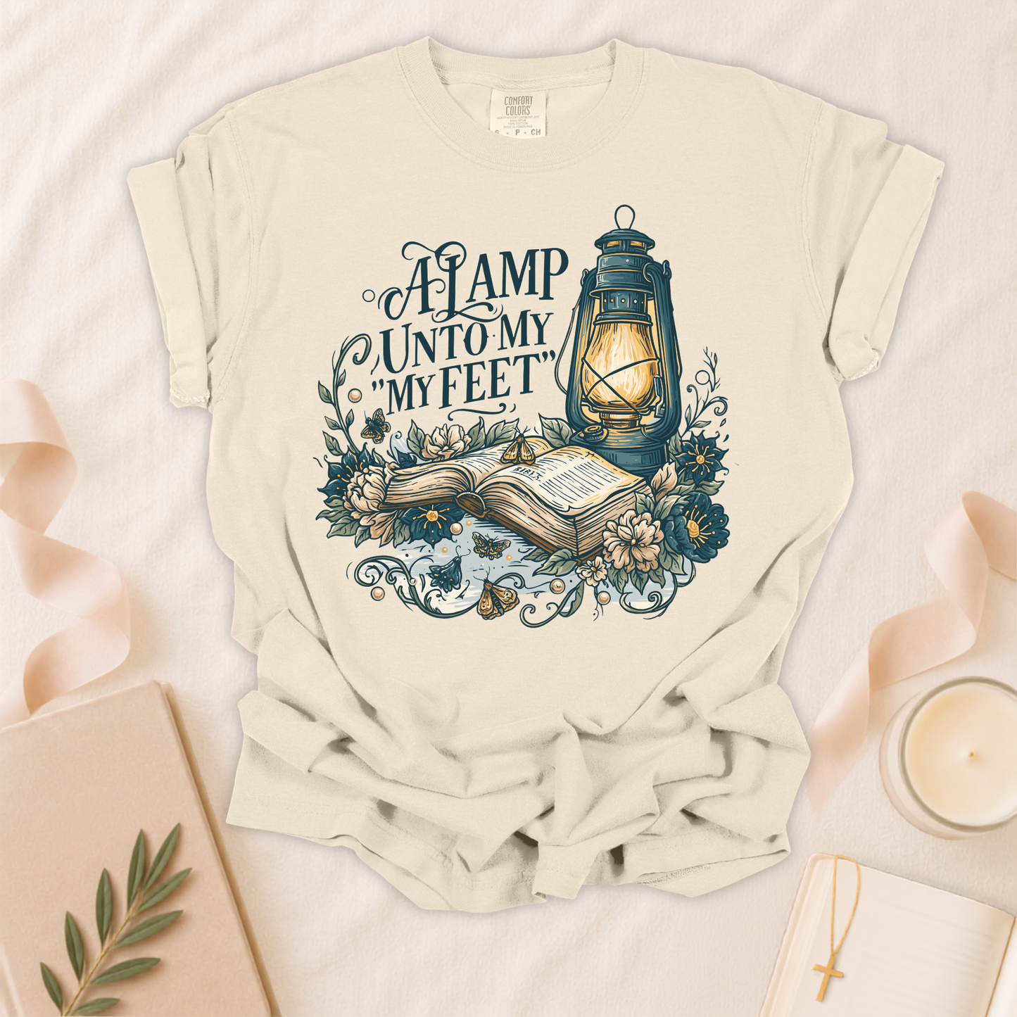 A Lamp Unto My Feet Christian T-Shirt