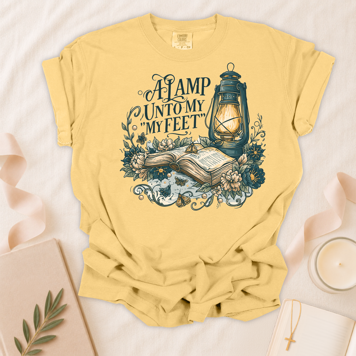 A Lamp Unto My Feet Christian T-Shirt