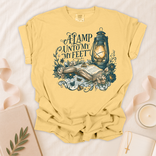 A Lamp Unto My Feet Christian T-Shirt