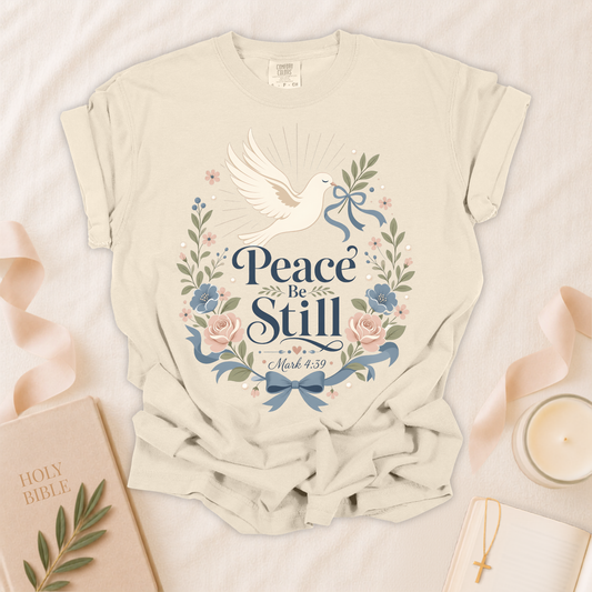 Peace Be Still Christian T-Shirt