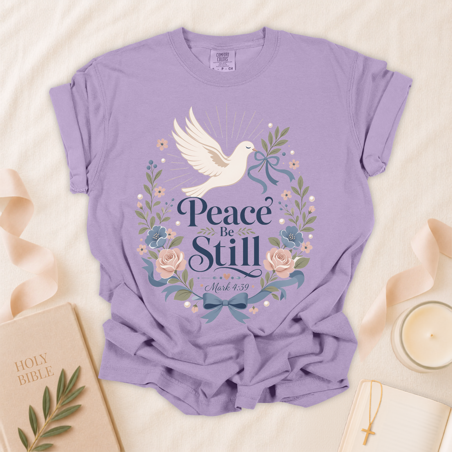 Peace Be Still Christian T-Shirt