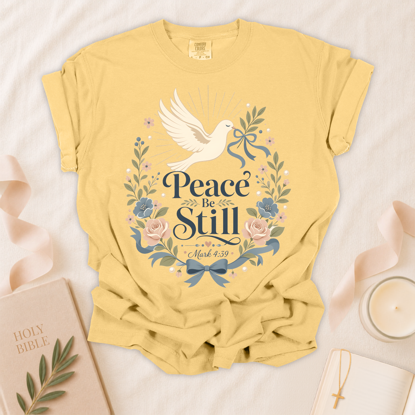 Peace Be Still Christian T-Shirt