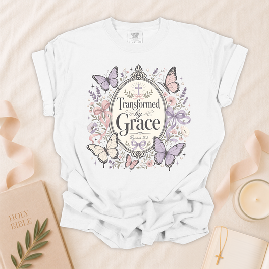 Transformed by Grace Christian T-Shirt