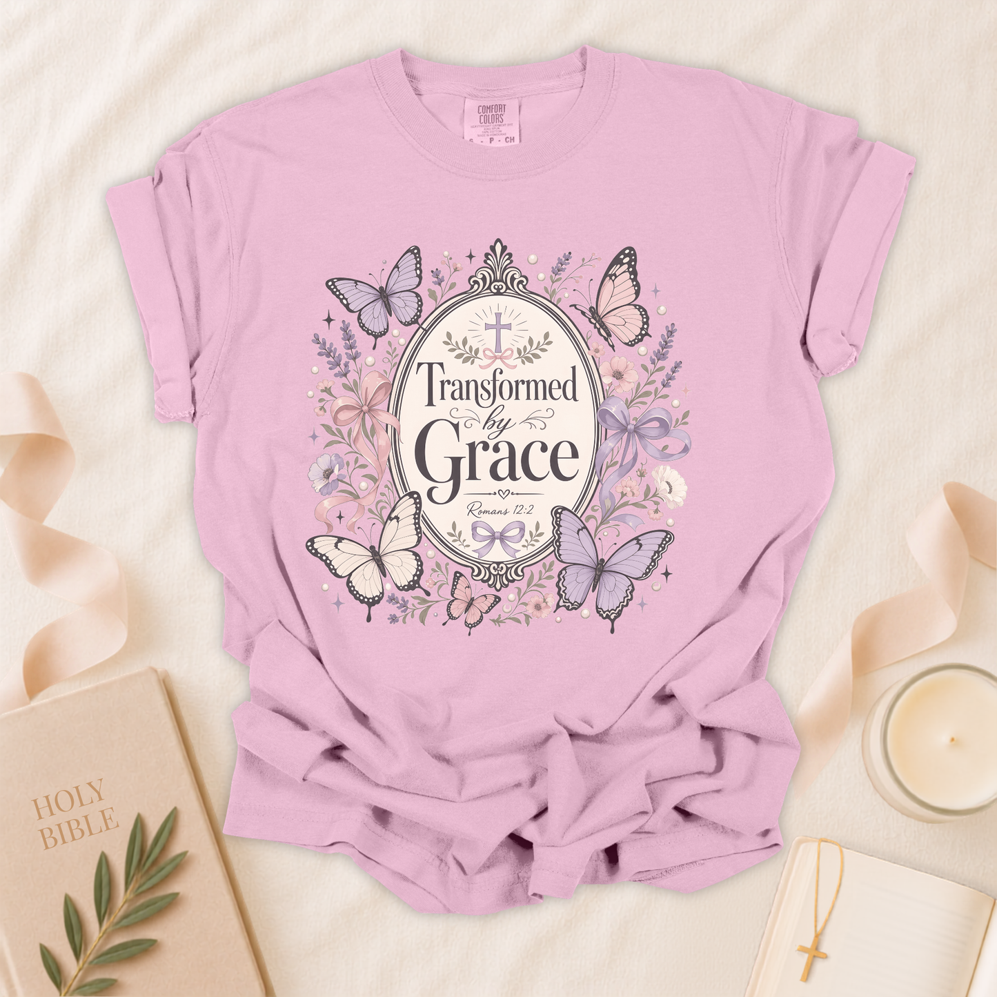 Transformed by Grace Christian T-Shirt