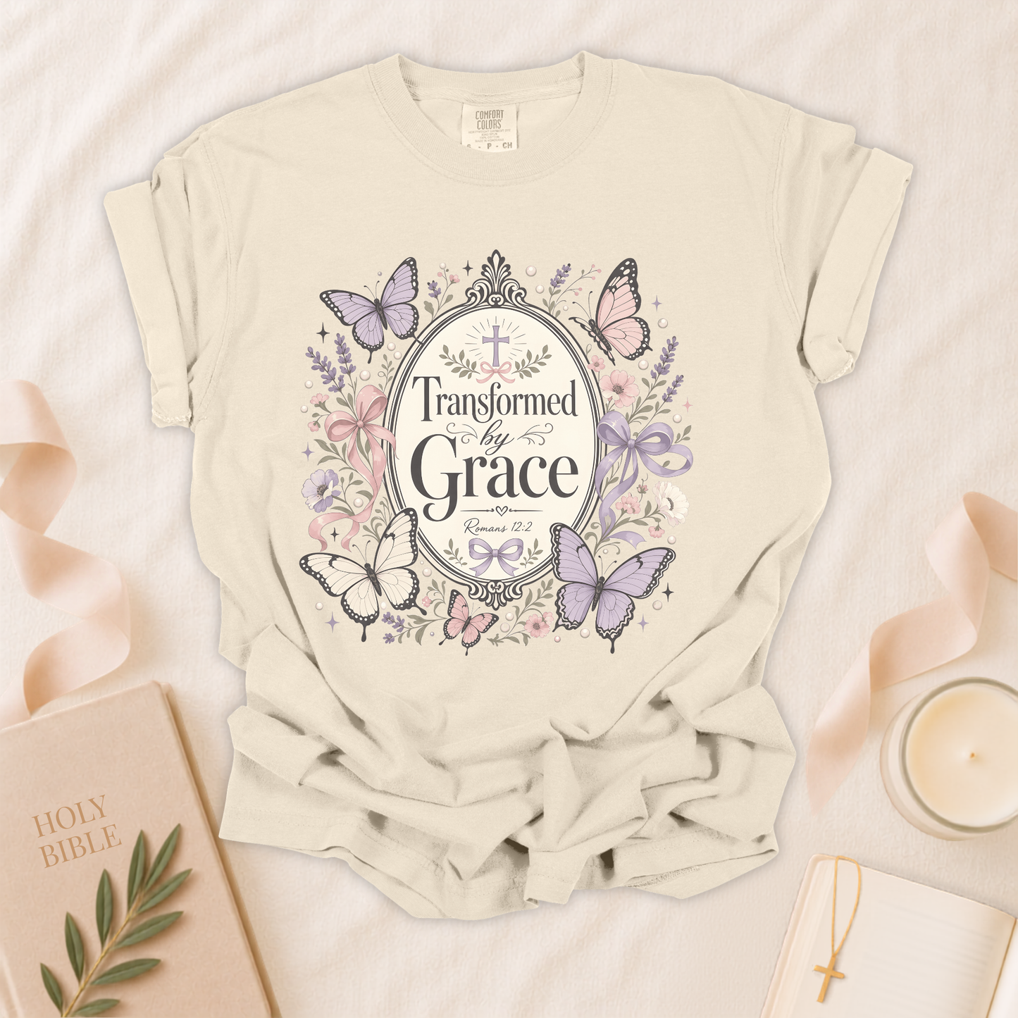 Transformed by Grace Christian T-Shirt