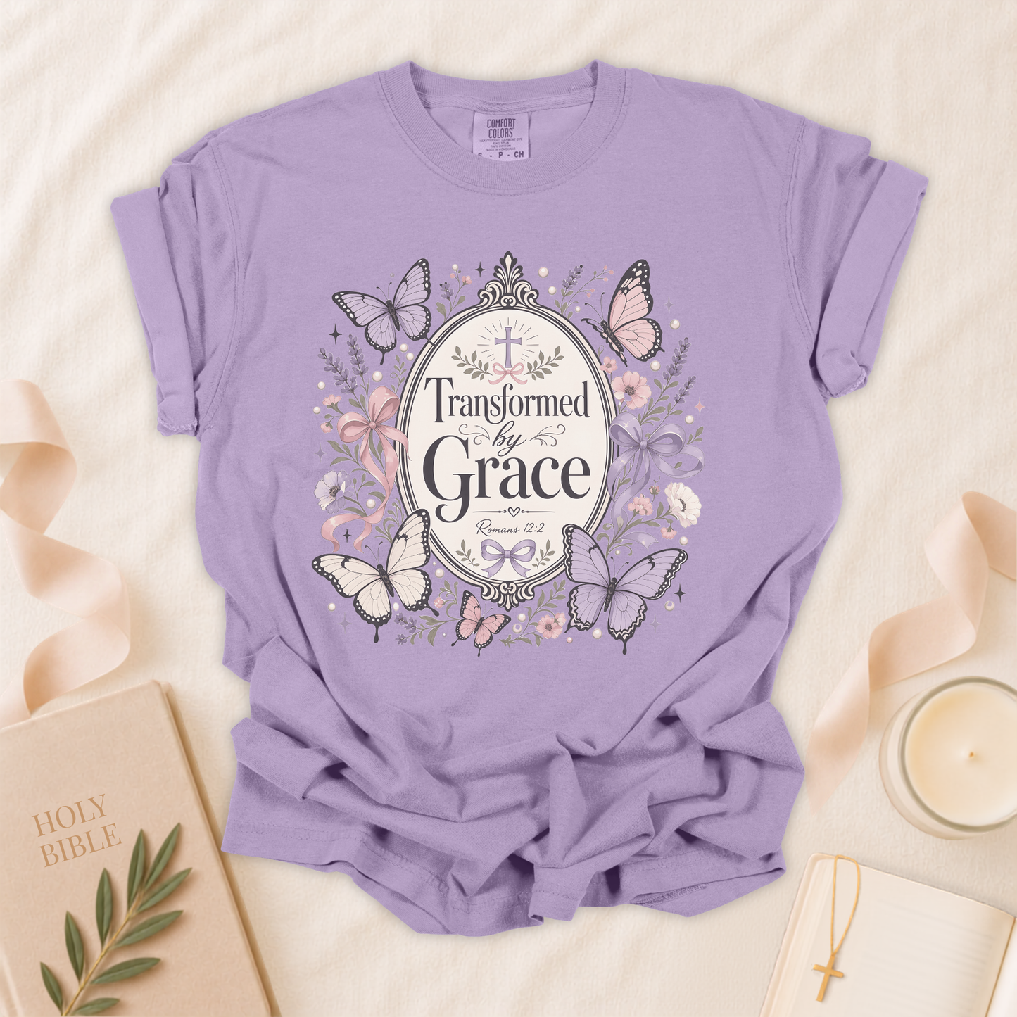 Transformed by Grace Christian T-Shirt