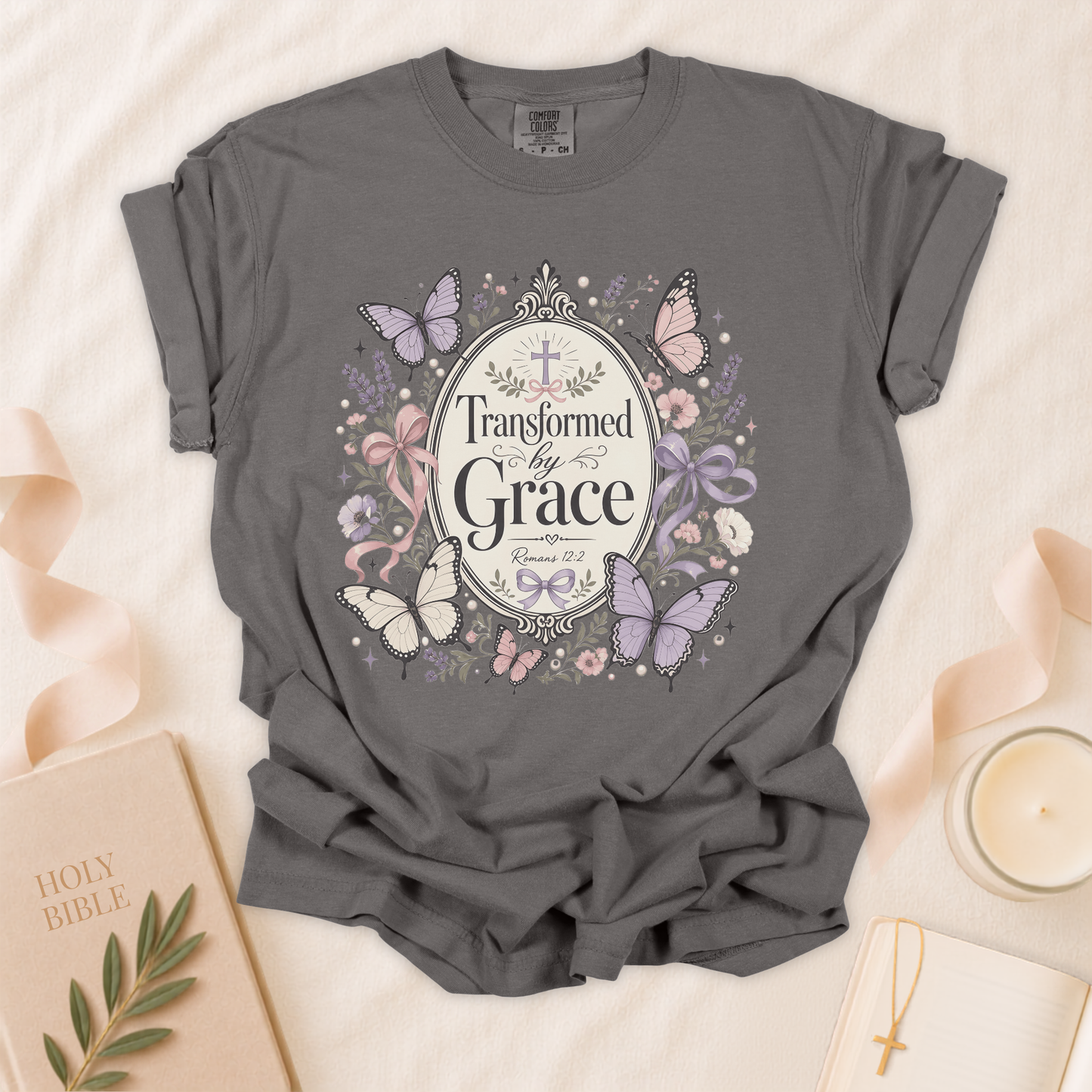 Transformed by Grace Christian T-Shirt