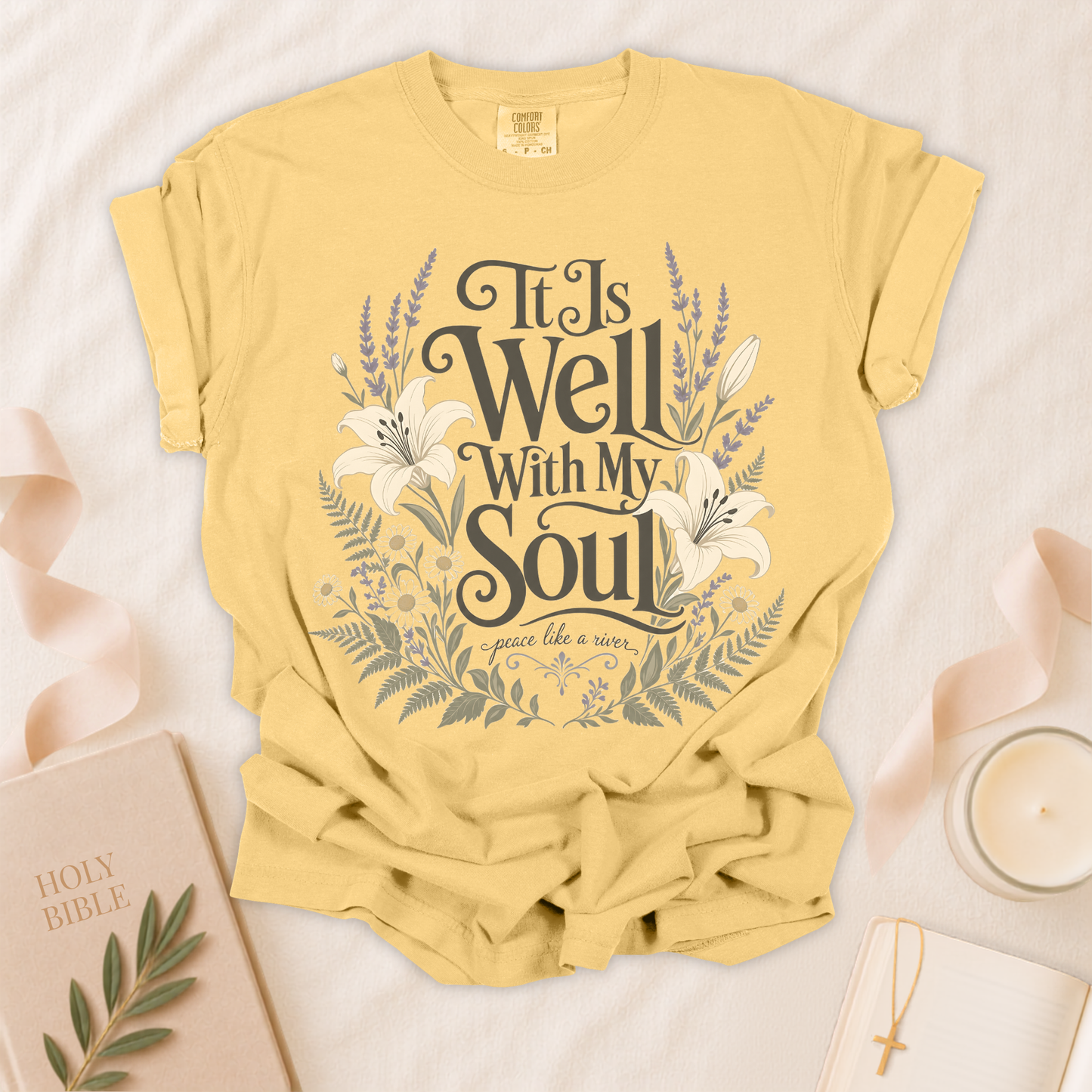It Is Well With My Soul Christian T-Shirt