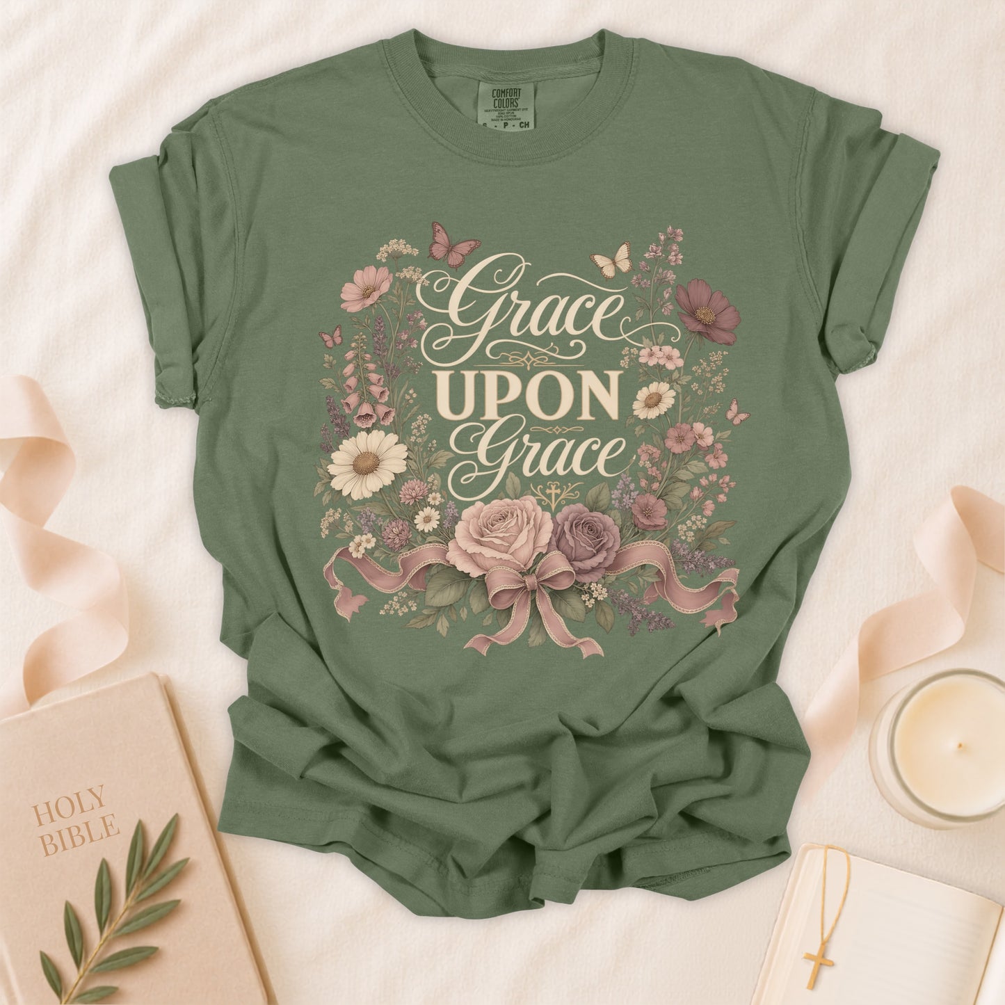 Grace Upon Grace Christian T-Shirt