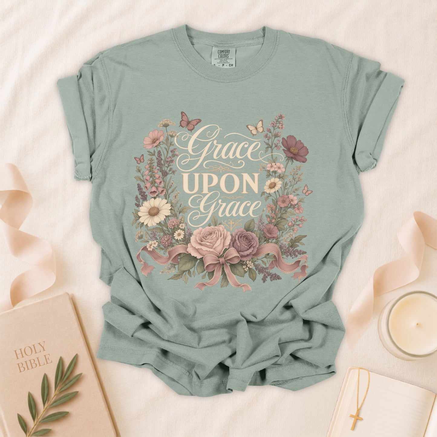 Grace Upon Grace Christian T-Shirt