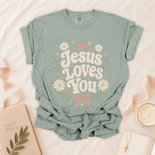 Jesus Loves You Christian T-Shirt