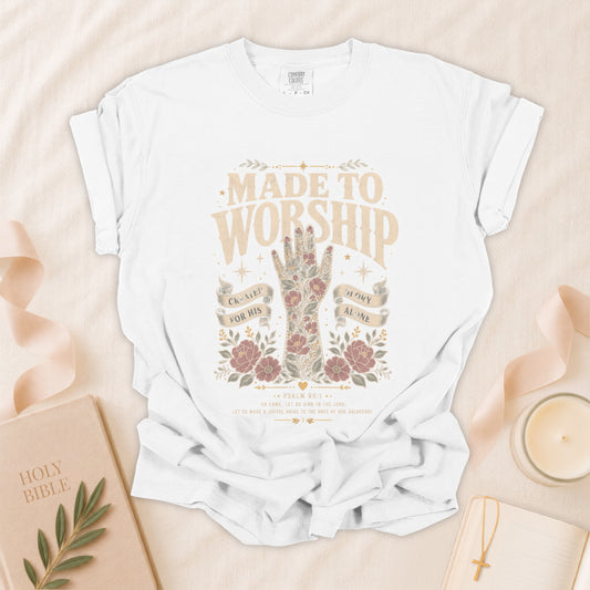 Made to Worship Christian T-Shirt