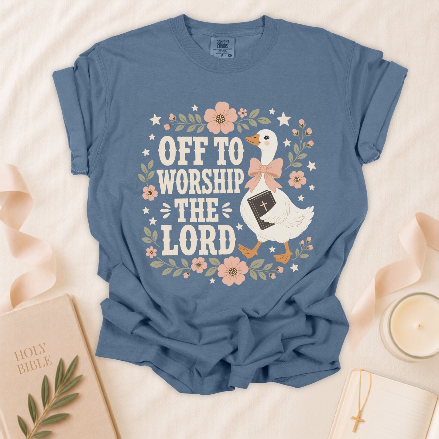 Off To Worship The Lord Christian T-Shirt