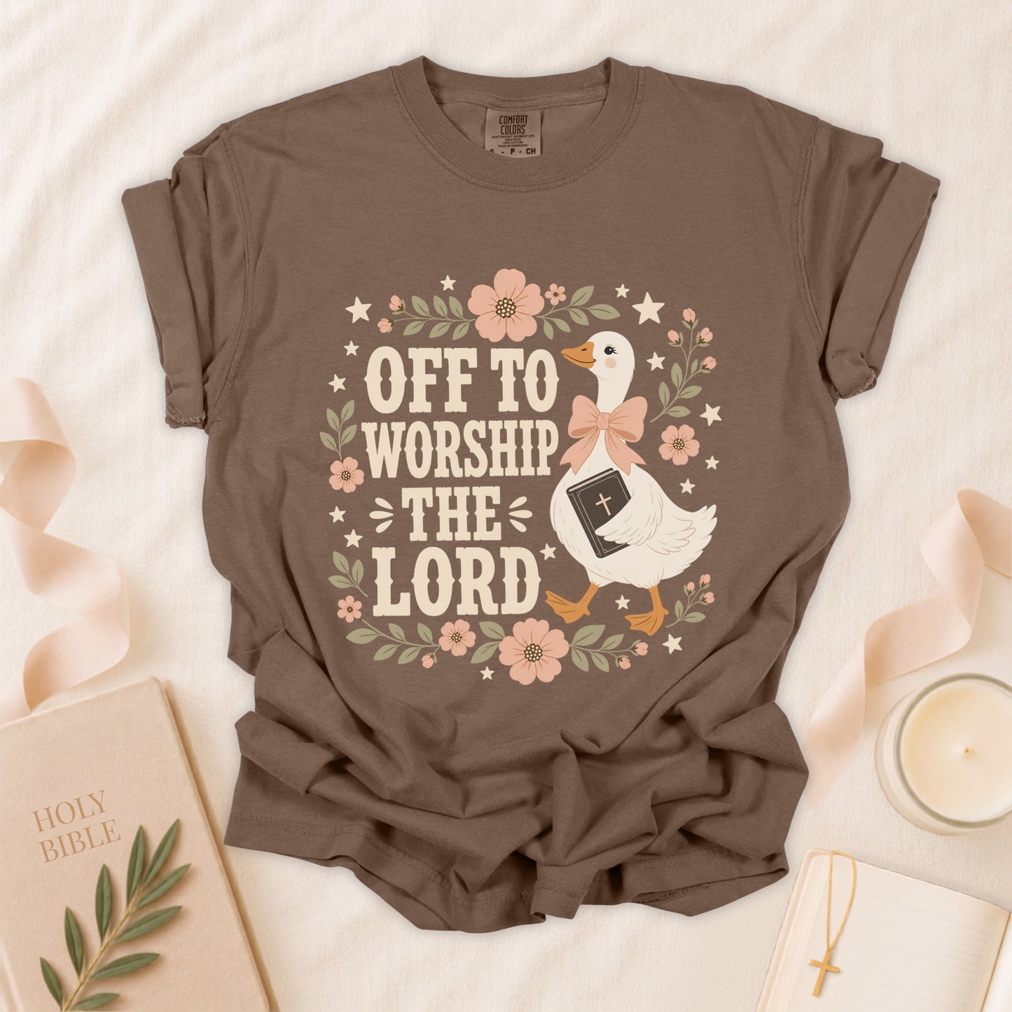 Off To Worship The Lord Christian T-Shirt