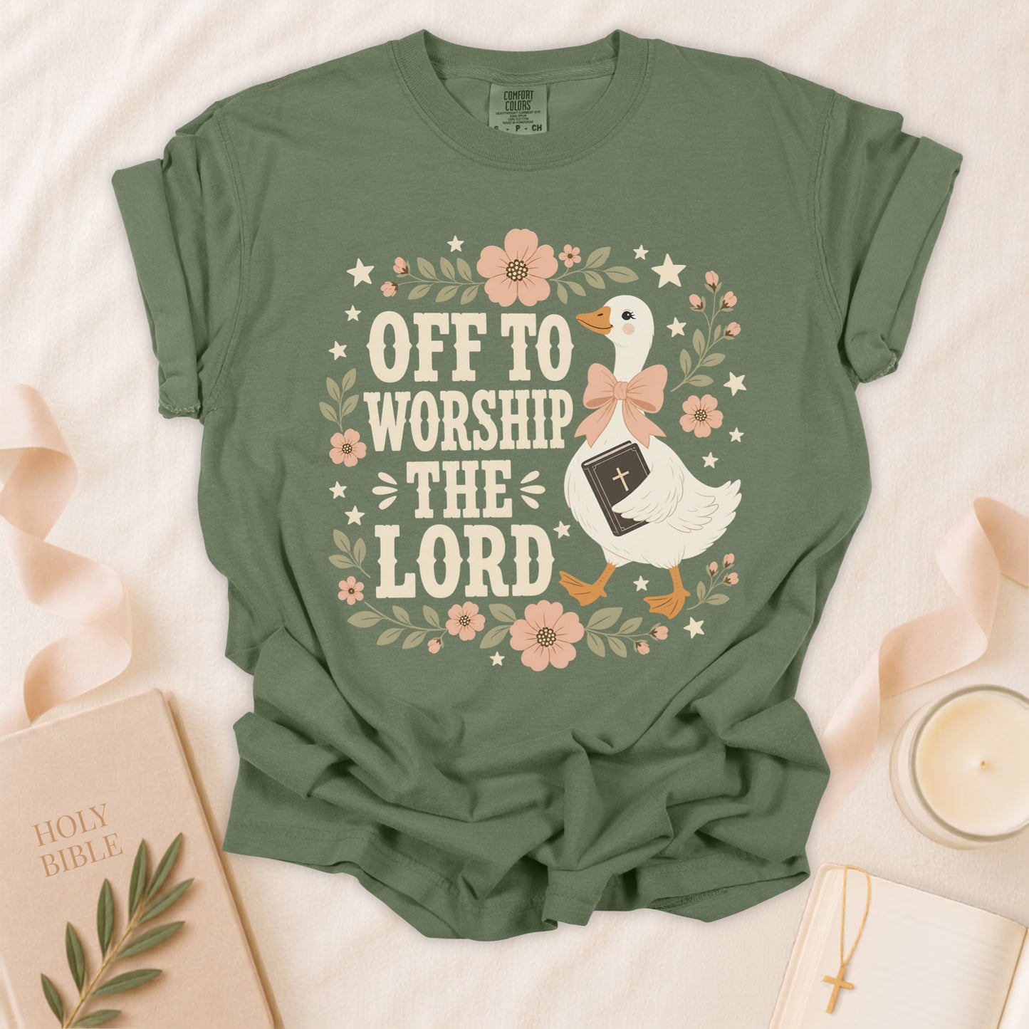 Off To Worship The Lord Christian T-Shirt
