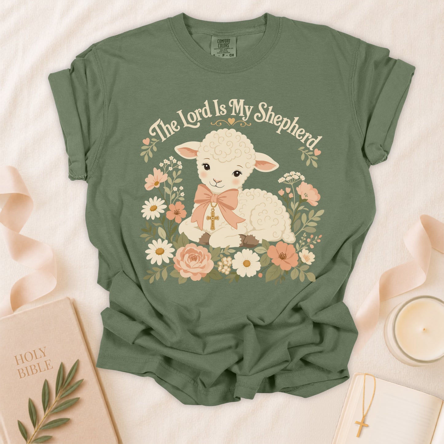 The Lord is My Shepherd Christian T-Shirt