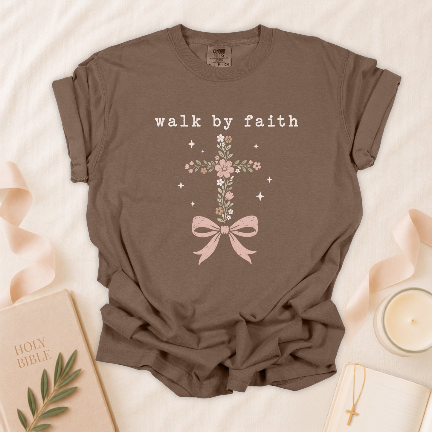 Walk by Faith Christian T-Shirt