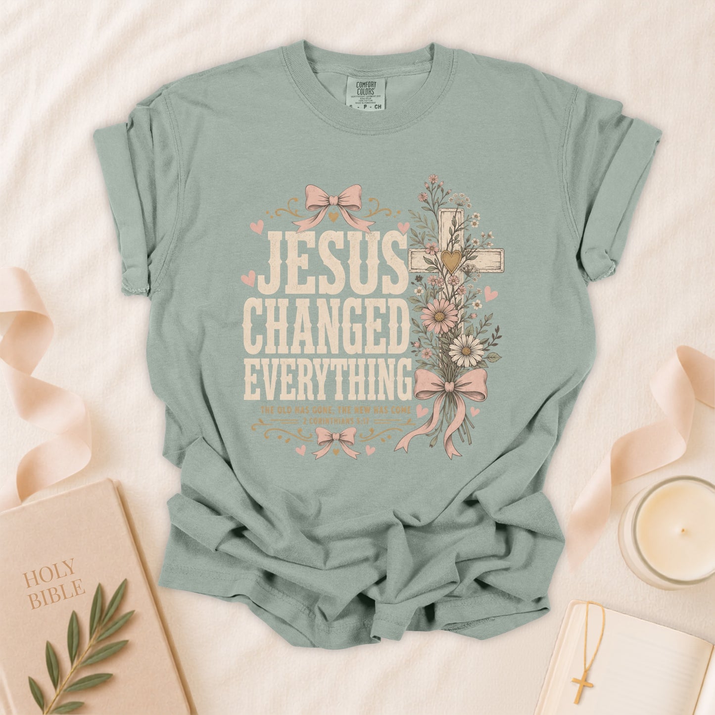 Jesus Changed Everything Christian T-Shirt