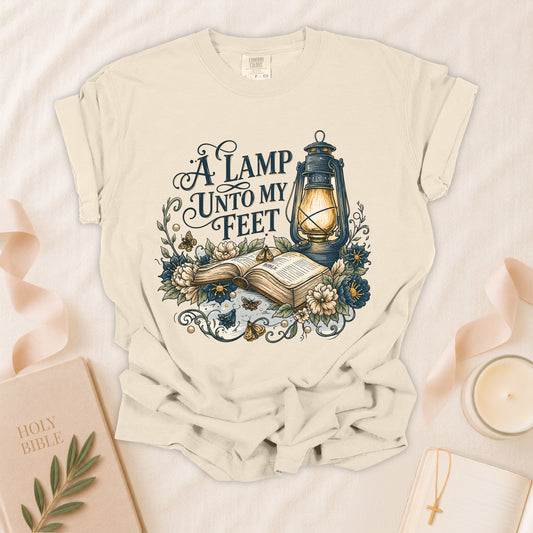 A Lamp Unto My Feet Christian T-Shirt