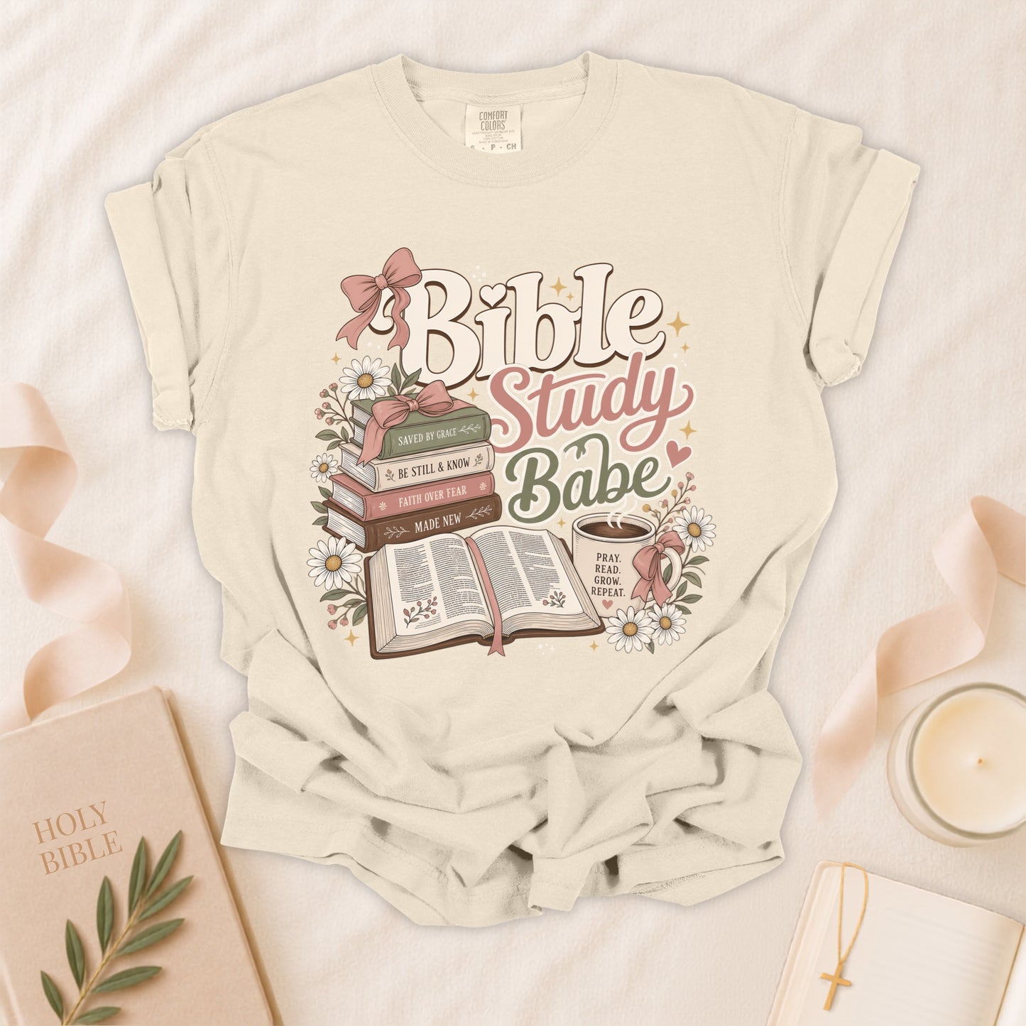 Bible Study Babe Christian T-Shirt