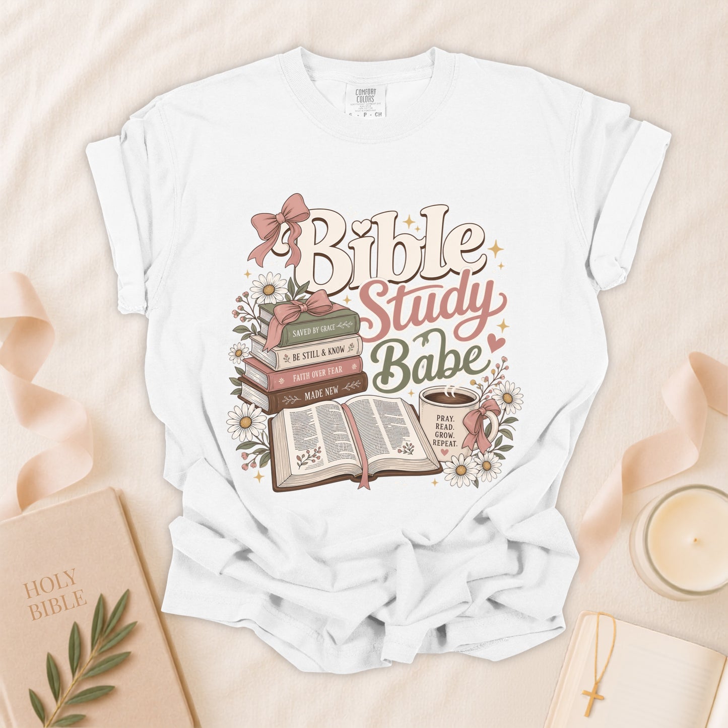 Bible Study Babe Christian T-Shirt