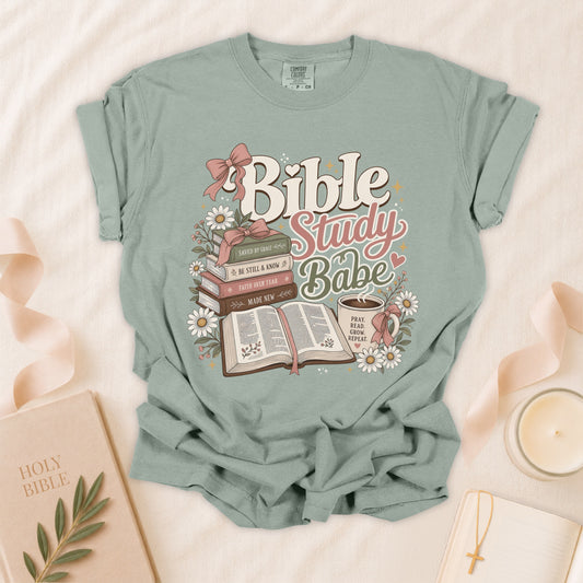 Bible Study Babe Christian T-Shirt
