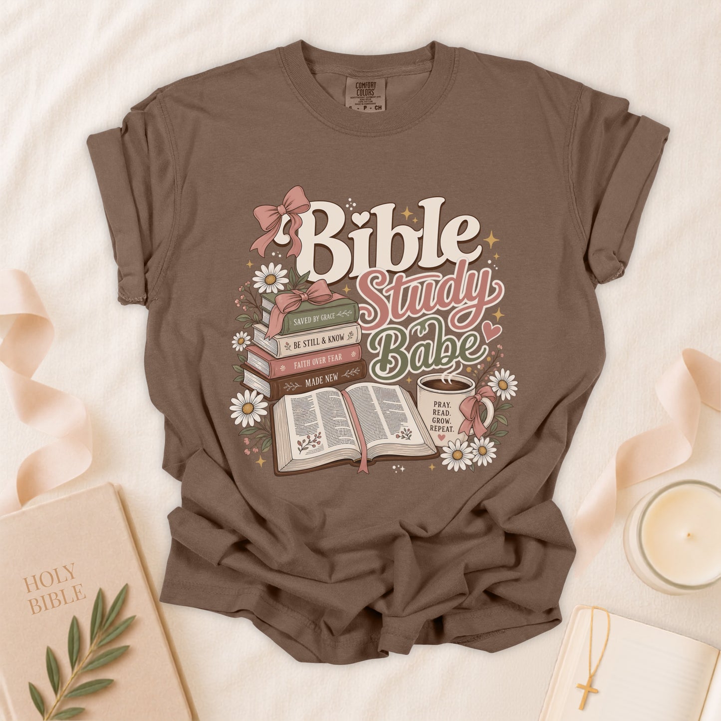 Bible Study Babe Christian T-Shirt