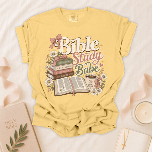 Bible Study Babe Christian T-Shirt
